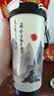 复古国风保温杯新款高颜值茶水便携分离水杯内胆吸管咖啡杯子 江山如画【陶瓷覆膜内胆】520ml 含茶漏 实拍图