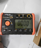 胜利仪器（VICTOR）兆欧表 绝缘表 绝缘电阻测试仪 250V/500V/1000V 数字摇表 VC60B+ 实拍图