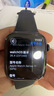 Apple/苹果 Watch S11 智能手表GPS款46毫米亮黑色铝金属表壳黑色运动型表带M/L MEVH4CH/B情人节 实拍图