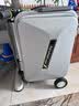 爱尔威（Airwheel）电动行李箱可骑行智能拉杆登机箱可坐可代步20英寸 SX豪华版一银 实拍图