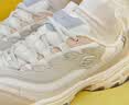 斯凯奇（Skechers）520礼物奶茶熊女鞋夏厚底老爹鞋软底熊猫鞋休闲运动鞋149238 实拍图