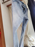 真维斯（Jeanswest）牛仔裤男2026夏季薄款宽松直筒裤百搭男裤子休闲长裤蓝色34 实拍图