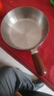 特厚不锈钢平底锅奶锅电磁炉通用不粘锅辅食锅汤锅煮锅蒸锅汤锅 17cm胡桃木锅（加厚直边） 实拍图