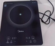 美的（Midea）电磁炉电陶炉 家用大功率 2200W 恒匀火技术 智能定时  火锅炒菜套装微晶面板C22-WH2237 实拍图