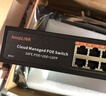 keepLINKKP-9000-316GTP千兆POE供电交换机16口百兆POE+3口千兆级联云网管240W摄像头AI智能分流器/台 实拍图