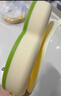 licheers宝宝餐盘婴儿硅胶学吃饭分格餐具吸盘一体式儿童辅食碗 绿色 实拍图
