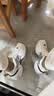 耐克NIKE女子休闲鞋W NIKE V2K RUN运动鞋FD0736-100白灰黑38 码 实拍图