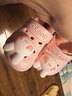 牧童儿童拖鞋夏男宝宝洞洞鞋软底女童卡通洗澡婴幼儿家居鞋萌兔粉140 实拍图