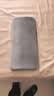 京严腰枕床上腰垫睡觉专用腰部靠垫腰椎枕腰间盘护突出支撑护腰靠背垫 灰色【太空记忆棉】吸湿透气 含枕芯 赠枕套（加长加宽）精准支撑腰椎 实拍图