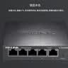 普联（TP-LINK）5口全千兆钢壳交换机 企业级交换器 4口监控网络网线分线器  金属机身 TL-SG1005D 实拍图
