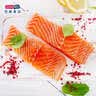 荷裕食品智利冷冻三文鱼块2斤 大西洋鲑 富含Ω3 海鲜水产 实拍图