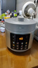 美的（Midea）电压力锅京东自营高压电饭锅0涂层家用6L高压锅6-8人 多功能一体智能预约双胆电饭煲MY-E6010G 实拍图