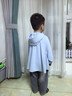 牧萌儿童防晒衣男女童防晒服夏季冰丝凉感宝宝防晒外套披肩 北极熊 L 实拍图