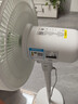 美的（Midea）【幸运草安睡1S】一级能效直流变频声控电风扇家用遥控卧室静音落地扇台式桌面抗菌大风力转页扇 实拍图