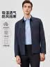 杉杉【三防面料】男士行政夹克春秋新款高端档厅局风中老年爸爸外套男 实拍图