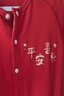 婧麒宝宝拜年服连体衣服冬装夹棉百日宴满月红色新生婴儿过年 平安喜乐【保暖款】 66cm 实拍图