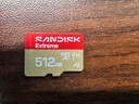 闪迪（SanDisk）512GB TF(MicroSD)内存卡 升级款 极速金卡 A2 V30 U3 兼容大疆Pocket 4/Action 6运动相机存储卡 实拍图