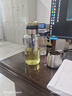 【送杯套】玻璃杯吨吨杯茶水分离杯带茶仓大容量提绳泡茶水杯 吨吨杯 1000ml 实拍图