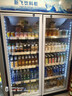 新飞 （Frestec）展示柜冷藏保鲜柜酒水饮料冰柜双开门冷藏柜酒店冷藏保鲜柜超市直冷玻璃门风冷无霜冰箱立式冷柜 大双门蓝白上机900L【4D风冷无霜】【咨询特惠】 实拍图
