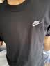 耐克(NIKE)春夏男短袖T恤 纯棉 运动休闲 经典简约 AR4999-013 黑色M 实拍图