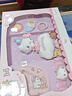 澳贝（auby）婴幼儿玩具摇铃牙胶床挂口水巾凯蒂猫安抚玩偶新生儿礼盒生日礼物 实拍图
