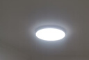 欧普照明（OPPLE）全光谱护眼吸顶灯卧室灯智能LED照明灯具简约现代快装圆形 实拍图