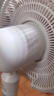 美的（Midea）【变频轻音】空气循环扇家用语音遥控电风扇 一级能效轻音落地扇 卧室桌面大风力小风扇 GDJ24SHG 实拍图