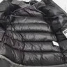 保姆鹅  【风墙】儿童羽绒服宝宝中长款护脸加厚外套保暖童装[NG2664] 炭黑 120 实拍图