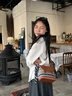 奥康女包彩虹拼色新潮时尚手机包轻奢斜挎单肩包生日520送女朋友礼物 实拍图