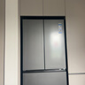 海尔（Haier）「小红花系列」501L法式多门冰箱双系统双净化594超薄机身一级能效BCD-501WGHFDCDB7U1国家补贴 实拍图