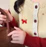 芯奢本命年红色小马胸针女卡通可爱胸花别针小众设计秋冬大衣毛衣配饰 红色小马胸针 实拍图