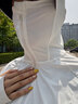 蕉下（beneunder）防晒衣女宽松百搭防紫外线出行AL417霜奶白均码 实拍图