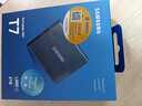 三星（SAMSUNG）2TB Type-c USB 3.2 移动固态硬盘（PSSD） T7 灰色 NVMe传输速度1050MB/s 手机直连Mac mini外接 实拍图