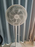 美的（Midea）【品质推荐】七叶轻音柔风电风扇/家用省电落地扇/台式电扇/广角摇头节能宿舍小型风扇 SAE35CA 实拍图