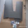 演鑫简易折叠餐桌小户型家用伸缩餐桌可移动吃饭桌子出租房用 小圆角（高级灰柜+仿白理石纹） 120cm *60cm*77cm【升级加厚板材】 实拍图