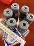 鄂尔多斯高端100%特级小羊绒26/2细羊绒毛线手工编织机织围巾正品 66中灰 今日下单买一两送一两 50克 鄂尔多斯特级小羊绒 实拍图