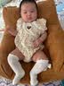 优衡 儿童沙发婴幼儿可爱舒适小沙发宝宝家用懒人沙发儿童座椅LRY-24 卡其色【真·升级 TPU棉】可拆洗 实拍图