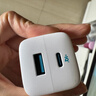 ANKER安克33W双口充电器pd快充type-c接口兼容20w30W苹果17iPhone16promax15手机华为小米usb插头 白 实拍图