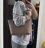 蔻驰（COACH）【品牌直供】女士FIONA24手提单肩托特包棕褐色CBT18礼物 实拍图