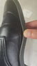 阿猫顿  皮鞋男商务正装鞋男士英伦系带鞋子青年时尚简约百搭防滑透气 黑色基础款 43 实拍图