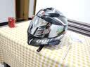AGV K5S摩托车双镜片头盔机车跑盔男女骑行全盔四季通用安全帽3C TEMPEST/BLACK/SILVER L（适合58-59头围） 实拍图