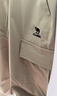 骆驼（CAMEL）直筒梭织工装长裤女防泼水百搭伞兵裤 C24CA6L6619 淡卡其 L 实拍图