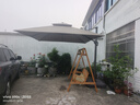 紫叶 户外遮阳伞太阳伞庭院摆摊花园阳台岗亭方形室外罗马伞露台户外 卡其色 加粗款圣保罗3米方形【配370斤水箱】 实拍图