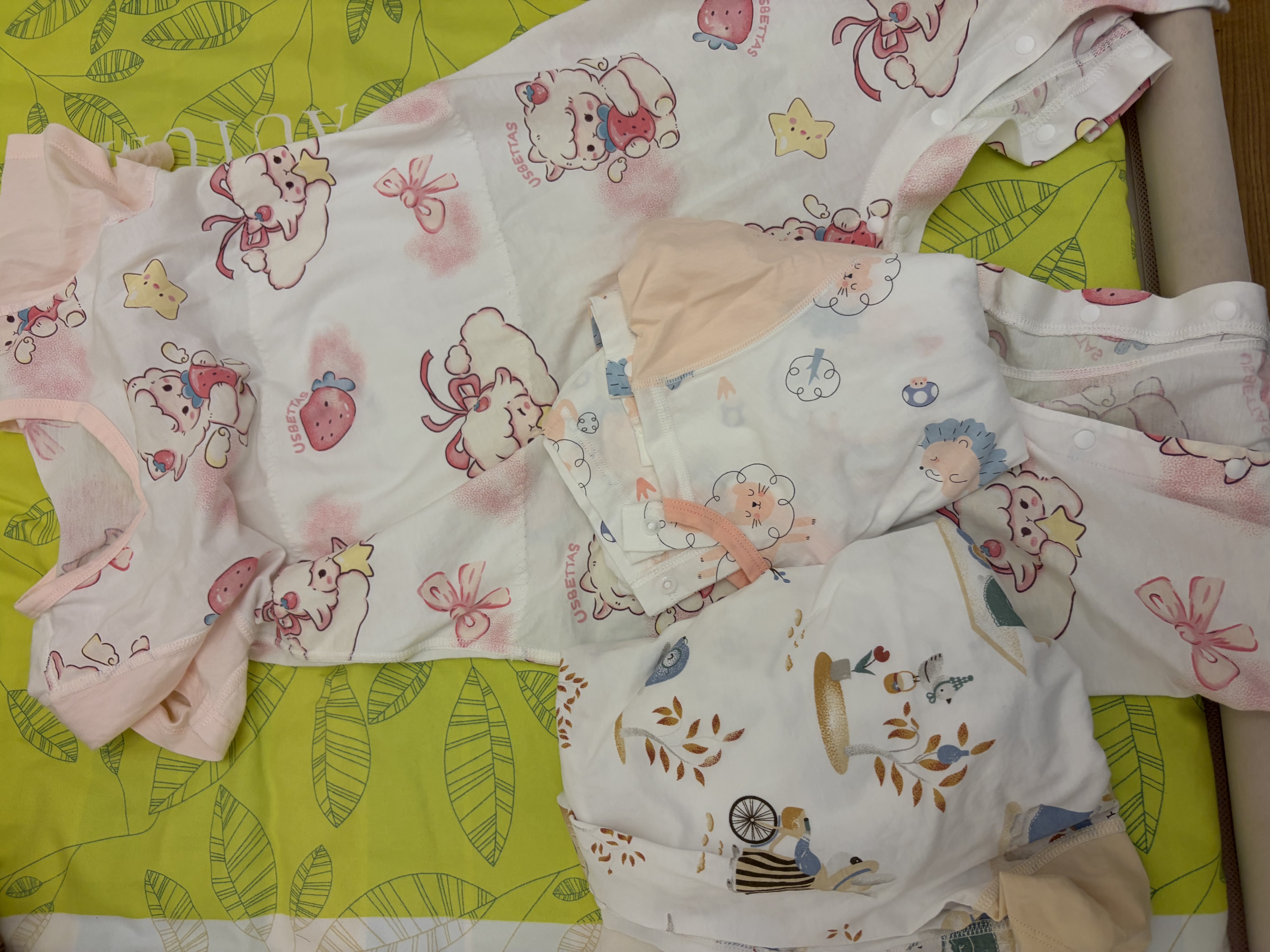 贝肽斯儿童睡衣夏季薄款纯棉宝宝男女童家居服套装柔软短袖婴儿连体衣服 密语森林 【夏季双层护肚 不着凉】 110 cm【推荐身高100-110cm】 实拍图