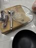 京严炒锅章丘款铁锅无涂层炒菜不粘锅家用精铁锅具燃气电磁炉用已开锅 【灶具通用】适合3-5人  赠盖铲  直径 32cm 百年工艺｜传统铁锅｜健康不沾 实拍图
