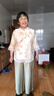 秋芙罗妈妈夏装套装休闲宽松50岁60洋气中老年女装70岁80高端气质衣服 实拍图