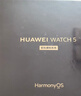 华为【520送礼优选送女友】HUAWEI WATCH 5 42mm基础款不锈钢表壳金星白素皮复合表带X-TAP智感窗 实拍图