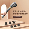 奥克斯（AUX）颈椎按摩器按摩棒多功能全身小海豚按摩锤无线电动按摩仪筋膜枪颈肩母亲父亲节礼物实用送爸爸妈妈 全配蓄电款【银钛灰】液晶屏+7头+15档力度/模式 教师节礼物中秋节重阳实用送妈妈爸爸高端 实拍图