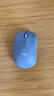 罗技（Logitech）M221 轻音鼠标 无线鼠标 办公鼠标 对称鼠标 带无线微型接收器 雾霭蓝 实拍图