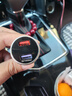 纽曼车载充电器66W/100W超级快充一拖二点烟器转换插头usb车充 实拍图